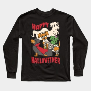 Happy Halloweiner Long Sleeve T-Shirt